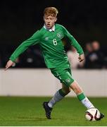 13 April 2017; Alec Byrne of Republic of Ireland during the Centenary Shield match between Republic of Ireland U18s and England at Home Farm FC in Whitehall, Dublin. Photo by Matt Browne/Sportsfile