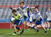 13 April 2017; A general view of action between St Marys GAA Club, Kiltoghert, Co. Leitrim, and St Farnans GAA Club, Co. Sligo, during the Go Games Provincial Days in partnership with Littlewoods Ireland Day 4 at Croke Park in Dublin. Photo by Seb Daly/Sportsfile