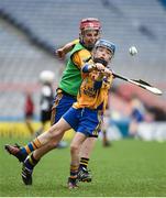 13 April 2017; Jody Canning, nephew of Galway senior hurler Joe Canning, representing Portumna GAA Club, Co. Galway, during the Go Games Provincial Days in partnership with Littlewoods Ireland Day 4 at Croke Park in Dublin. Photo by Seb Daly/Sportsfile