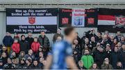 14 April 2017; A general view of Dundalk supporters and banners during the SSE Airtricity League Premier Division match between Dundalk and Bray Wanderers at Oriel Park in Dundalk, Co Louth. Photo by Piaras Ó Mídheach/Sportsfile