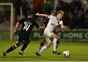 14 April 2017; Conor McCormack of Cork City in action against Paddy Kavanagh of Bohemians during the SSE Airtricity League Premier Division match between Bohemians and Cork City at Dalymount Park in Dublin. Photo by David Maher/Sportsfile