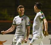 14 April 2017; Garry Buckley, left, of Cork City celebrates after scoring his side's second goal with team-mate Shane Griffin during the SSE Airtricity League Premier Division match between Bohemians and Cork City at Dalymount Park in Dublin. Photo by David Maher/Sportsfile