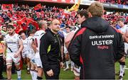 15 April 2017; Rory Best of Ulster following their defeat in the Guinness PRO12 match between Munster and Ulster at Thomond Park in Limerick. Photo by Ramsey Cardy/Sportsfile