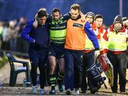 15 April 2017; Dave Kearney of Leinster is helped from the field following an injury during the Guinness PRO12 Round 20 match between Connacht and Leinster at the Sportsground in Galway. Photo by Seb Daly/Sportsfile