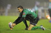23 September 2011; Mathew Jarvis, Connacht. Celtic League, Connacht v Dragons, Sportsground, Galway. Picture credit: Diarmuid Greene / SPORTSFILE