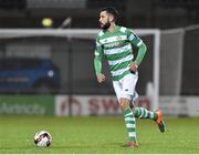 14 April 2017; David Webster of Shamrock Rovers during the SSE Airtricity League Premier Division match between Shamrock Rovers and Sligo Rovers at Tallaght Stadium in Tallaght, Dublin. Photo by Matt Browne/Sportsfile