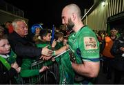 15 April 2017; John Muldoon of Connacht following his 300th appearance for the club during the Guinness PRO12 Round 20 match between Connacht and Leinster at the Sportsground in Galway. Photo by Stephen McCarthy/Sportsfile
