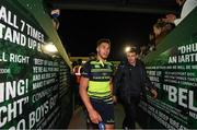 15 April 2017; Adam Byrne of Leinster following the Guinness PRO12 Round 20 match between Connacht and Leinster at the Sportsground in Galway. Photo by Stephen McCarthy/Sportsfile