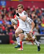 15 April 2017; Andrew Trimble of Ulster during the Guinness PRO12 match between Munster and Ulster at Thomond Park in Limerick. Photo by Ramsey Cardy/Sportsfile