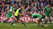 15 April 2017; Ross Molony of Leinster in action against Kieran Marmion of Connacht during the Guinness PRO12 Round 20 match between Connacht and Leinster at the Sportsground in Galway. Photo by Stephen McCarthy/Sportsfile