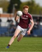 15 April 2017; Peter Cooke of Galway during the EirGrid GAA Football All-Ireland U21 Championship Semi-Final match between Galway and Kerry at Cusack Park in Ennis, Co Clare. Photo by Ray McManus/Sportsfile