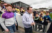 16 April 2017; Wexford manager Davy Fitzgerald before the Allianz Hurling League Division 1 Semi-Final match between Wexford and Tipperary at Nowlan Park in Kilkenny. Photo by Stephen McCarthy/Sportsfile
