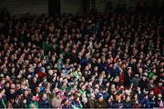 16 April 2017; A section of the 9523 spectators in attendance during the Allianz Hurling League Division 1 Semi-Final match between Limerick and Galway at the Gaelic Grounds in Limerick. Photo by Diarmuid Greene/Sportsfile