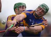 16 April 2017; John O'Dwyer of Tipperary in action against Shaun Murphy of Wexford during the Allianz Hurling League Division 1 Semi-Final match between Wexford and Tipperary at Nowlan Park in Kilkenny. Photo by Stephen McCarthy/Sportsfile