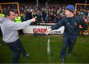 16 April 2017; Wexford manager Davy Fitzgerald and Tipperary manager Michael Ryan following the Allianz Hurling League Division 1 Semi-Final match between Wexford and Tipperary at Nowlan Park in Kilkenny. Photo by Stephen McCarthy/Sportsfile