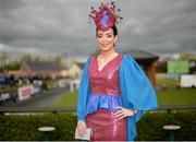 17 April 2017; Emma Curtis, from Castleblayney, Co. Monaghan, prior to racing during the Fairyhouse Easter Festival at Fairyhouse Racecourse in Ratoath, Co Meath. Photo by Seb Daly/Sportsfile