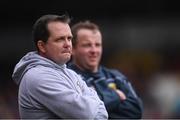16 April 2017; Wexford manager Davy Fitzgerald and selector Seoirse Bulfin during the Allianz Hurling League Division 1 Semi-Final match between Wexford and Tipperary at Nowlan Park in Kilkenny. Photo by Stephen McCarthy/Sportsfile