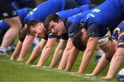 17 April 2017; Tom Daly of Leinster during squad training at UCD, Dublin. Photo by Stephen McCarthy/Sportsfile