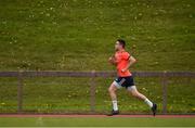 17 April 2017; Conor Murray of Munster trains separate from team-mates during squad training at the University of Limerick in Limerick. Photo by Diarmuid Greene/Sportsfile