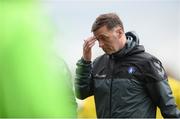 17 April 2017; Limerick FC interim manager Willie Boland reacts during the EA Sports Cup second round match between Limerick FC and Cork City at The Markets Field in Limerick. Photo by Diarmuid Greene/Sportsfile