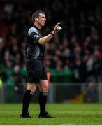 16 April 2017; Referee Paud O'Dwyer during the Allianz Hurling League Division 1 Semi-Final match between Limerick and Galway at the Gaelic Grounds in Limerick. Photo by Ray McManus/Sportsfile