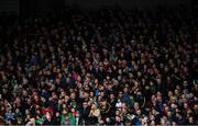 16 April 2017; A section of the 9,523 supporters of both sides during the Allianz Hurling League Division 1 Semi-Final match between Limerick and Galway at the Gaelic Grounds in Limerick. Photo by Ray McManus/Sportsfile