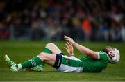 16 April 2017; Seamus Hickey of Limerick reacts after picking up an injury during the Allianz Hurling League Division 1 Semi-Final match between Limerick and Galway at the Gaelic Grounds in Limerick. Photo by Ray McManus/Sportsfile