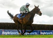17 April 2017; Our Duke, with Robbie Power up, clear the last on their way to winning he Boylesports Irish Grand National Steeplechase during the Fairyhouse Easter Festival at Fairyhouse Racecourse in Ratoath, Co Meath. Photo by Cody Glenn/Sportsfile