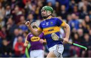 16 April 2017; Noel McGrath of Tipperary celebrates after scoring his side's second goal of the game during the Allianz Hurling League Division 1 Semi-Final match between Wexford and Tipperary at Nowlan Park in Kilkenny. Photo by Ramsey Cardy/Sportsfile