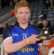 16 April 2011; Cavan's Jack Brady who was presented with the Cadbury Hero of the Match Award after the game. Cadbury GAA All-Ireland Football U21 Championship Semi-Final, Cavan v Wexford, Parnell Park, Dublin. Picture credit: Barry Cregg / SPORTSFILE