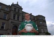 8 May 2002; Jason Stokes, Limerick Footballer pictured in front of St. Mary's Immaculate College where Jason is in his final year of teacher training. Limerick. Football. Picture credit; Aoife Rice / SPORTSFILE  *EDI