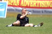 19 May 2002; Dean Kiely, Republic of Ireland. Adagym sportsgrounds, Saipan. Soccer. Cup2002. Picture credit; David Maher / SPORTSFILE *EDI*