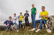 19 April 2017; In attendance at the Bank of Ireland Celtic Challenge Launch 2017 are, from left, Jake Hogan of Galway Tribesmen, Kevin O'Sullivan of Kildare Cadets, Jack Donnelly of Roscommon, John Cosgrove of Sligo, Patrick Lyons of Mayo and Paddy Skelly of Donegal, in Howth, Co Dublin.  Photo by Sam Barnes/Sportsfile