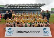 19 April 2017; The Inagh Kilnamona, Co. Clare, team during the Go Games Provincial Days in partnership with Littlewoods Ireland Day 5 at Croke Park in Dublin.   Photo by Piaras Ó Mídheach/Sportsfile