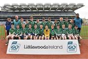 20 April 2017; The Borrisokane, Co. Tipperary, team during the Go Games Provincial Days in partnership with Littlewoods Ireland Day 6 at Croke Park in Dublin. Photo by Matt Browne/Sportsfile