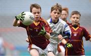 20 April 2017; Luke Sheridan representing Duagh, Co. Kerry, in action against Patrick Colville representing Rockwell-Rosegreen, Co. Tipperary, during the Go Games Provincial Days in partnership with Littlewoods Ireland Day 6 at Croke Park in Dublin. Photo by Matt Browne/Sportsfile