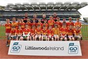 20 April 2017; The Moycarkey Borris, Co Tipperary, team during the Go Games Provincial Days in partnership with Littlewoods Ireland Day 6 at Croke Park in Dublin. Photo by Matt Browne/Sportsfile
