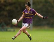 16 April 2017; Clara Donnelly of Wexford during the Lidl Ladies Football National League Division 3 Semi-Final match between Wexford and Roscommon at Clane GAA Club in Clane, Co Kildare. Photo by Piaras Ó Mídheach/Sportsfile