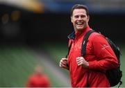 21 April 2017; Munster director of rugby Rassie Erasmus during their captain's run at the Aviva Stadium in Dublin. Photo by Stephen McCarthy/Sportsfile
