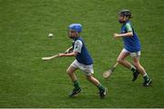 21 April 2017; James Brady, representing Co Monaghan, supported by team-mate Tiernan Buckley, during the Go Games Provincial Days in partnership with Littlewoods Ireland Day 7 at Croke Park in Dublin. Photo by Cody Glenn/Sportsfile
