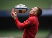 21 April 2017; Andrew Conway of Munster during their captain's run at the Aviva Stadium in Dublin. Photo by Stephen McCarthy/Sportsfile