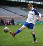 21 April 2017; A general view of action between players on the Monaghan Special Olympics Team during the Go Games Provincial Days in partnership with Littlewoods Ireland Day 7 at Croke Park in Dublin. Photo by Cody Glenn/Sportsfile
