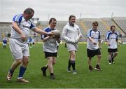21 April 2017; A general view of action between players on the Monaghan Special Olympics Team during the Go Games Provincial Days in partnership with Littlewoods Ireland Day 7 at Croke Park in Dublin. Photo by Cody Glenn/Sportsfile