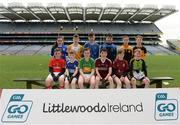21 April 2017; Players representing County Cavan during the Go Games Provincial Days in partnership with Littlewoods Ireland Day 7 at Croke Park in Dublin. Photo by Cody Glenn/Sportsfile