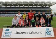 21 April 2017; Players representing The Tyrone GAA For All team during the Go Games Provincial Days in partnership with Littlewoods Ireland Day 7 at Croke Park in Dublin. Photo by Cody Glenn/Sportsfile