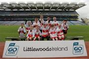 21 April 2017; Players representing The Derry GAA For All team during the Go Games Provincial Days in partnership with Littlewoods Ireland Day 7 at Croke Park in Dublin. Photo by Cody Glenn/Sportsfile