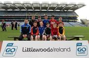 21 April 2017; Players representing County Monaghan during the Go Games Provincial Days in partnership with Littlewoods Ireland Day 7 at Croke Park in Dublin. Photo by Cody Glenn/Sportsfile
