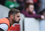 21 April 2017; Greg Bolger of Cork City watches on from the bench during the SSE Airtricity League Premier Division match between St Patrick's Athletic and Cork City at Richmond Park in Dublin. Photo by Eóin Noonan/Sportsfile