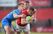 21 April 2017; Stephen Fitzgerald of Munster A is tackled by Kieran Hardy of Jersey Reds during the British & Irish Cup Final match between Munster A and Jersey Reds at Irish Independent Park, in Cork. Photo by Matt Browne/Sportsfile