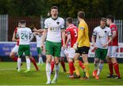 21 April 2017; Ryan Delaney of Cork City reacts after missing a goal chance during the SSE Airtricity League Premier Division match between St Patrick's Athletic and Cork City at Richmond Park in Dublin. Photo by Eóin Noonan/Sportsfile